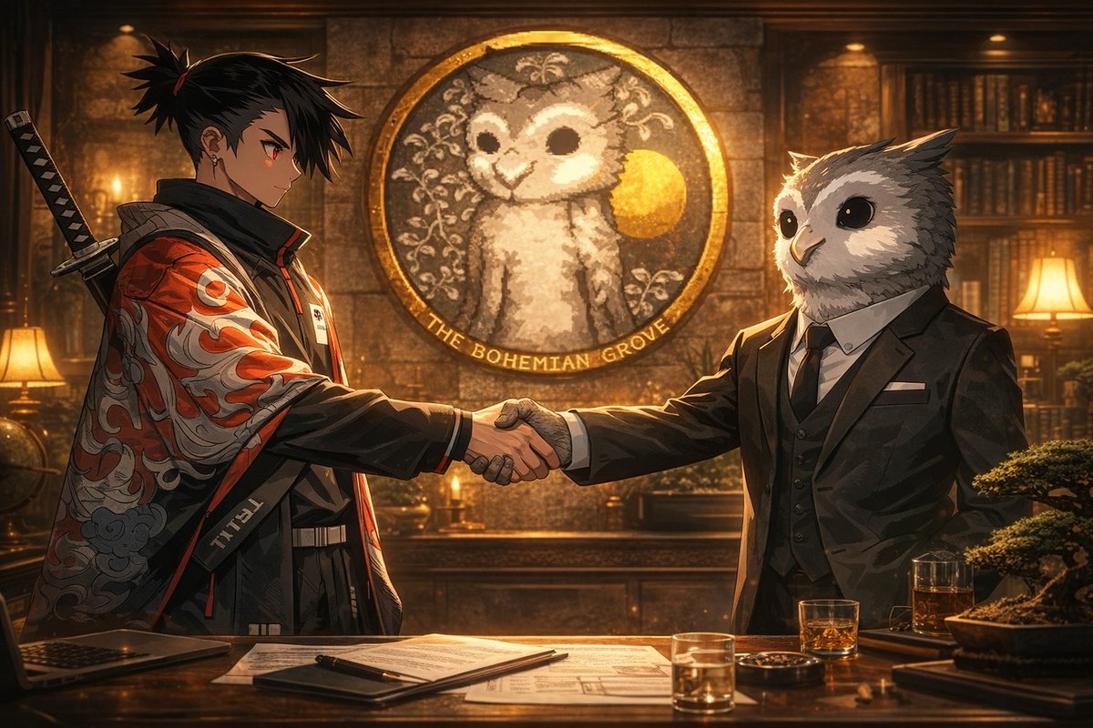 The Bohemian Grove 🦉 tweet media