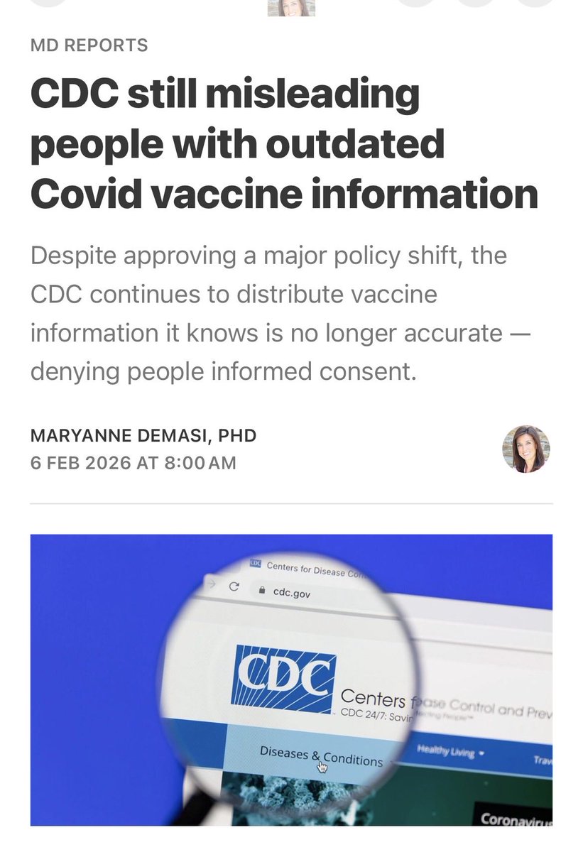 Maryanne Demasi, PhD tweet media