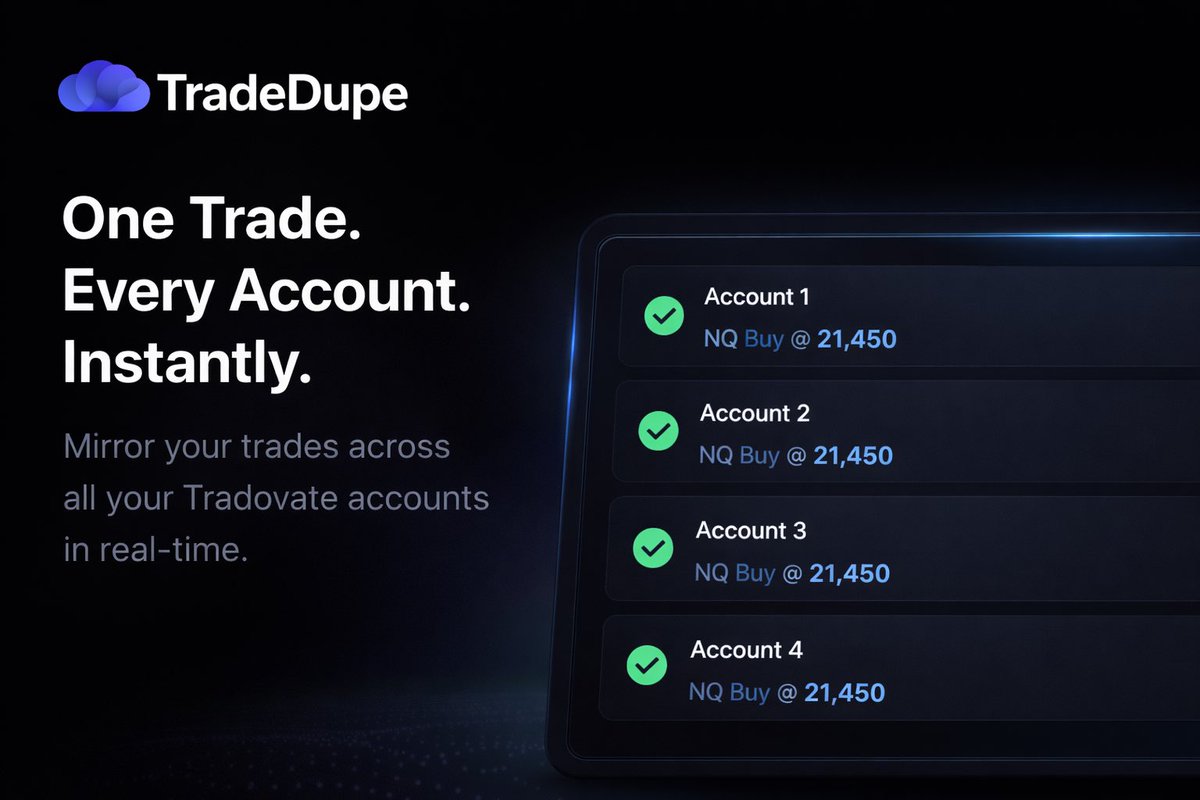 TradeDupe tweet media