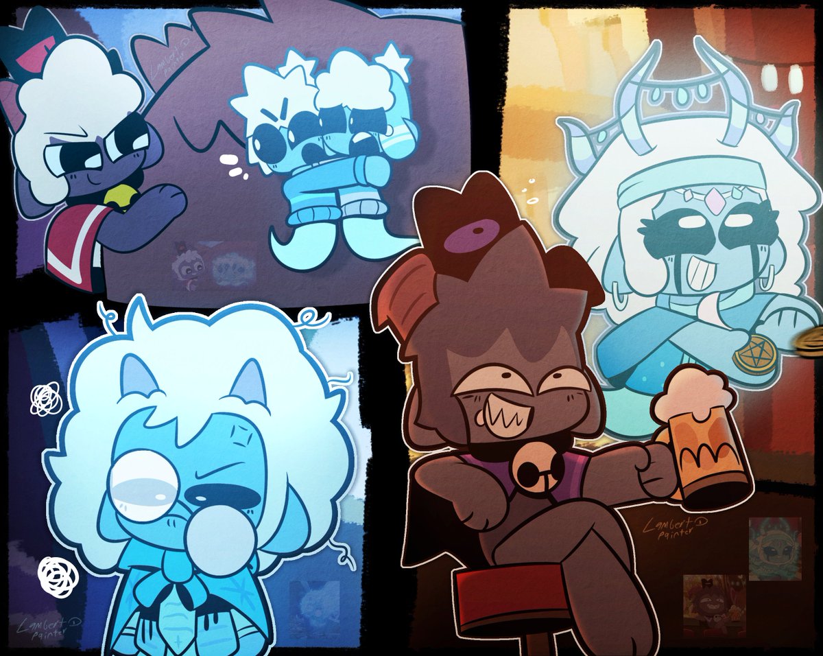 Lamby Painter! 🐑 COMMISSIONS OPEN (0/5) tweet media