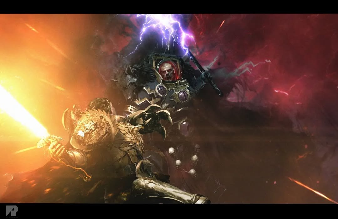 WH40kbestof's tweet photo. art by Richard Bagnall https://t.co/OkfDrniZ21