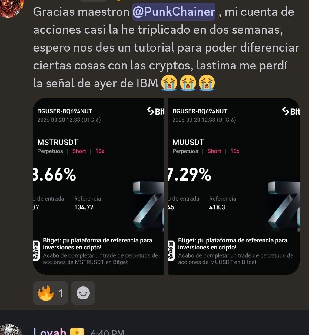 Punkchainer tweet media