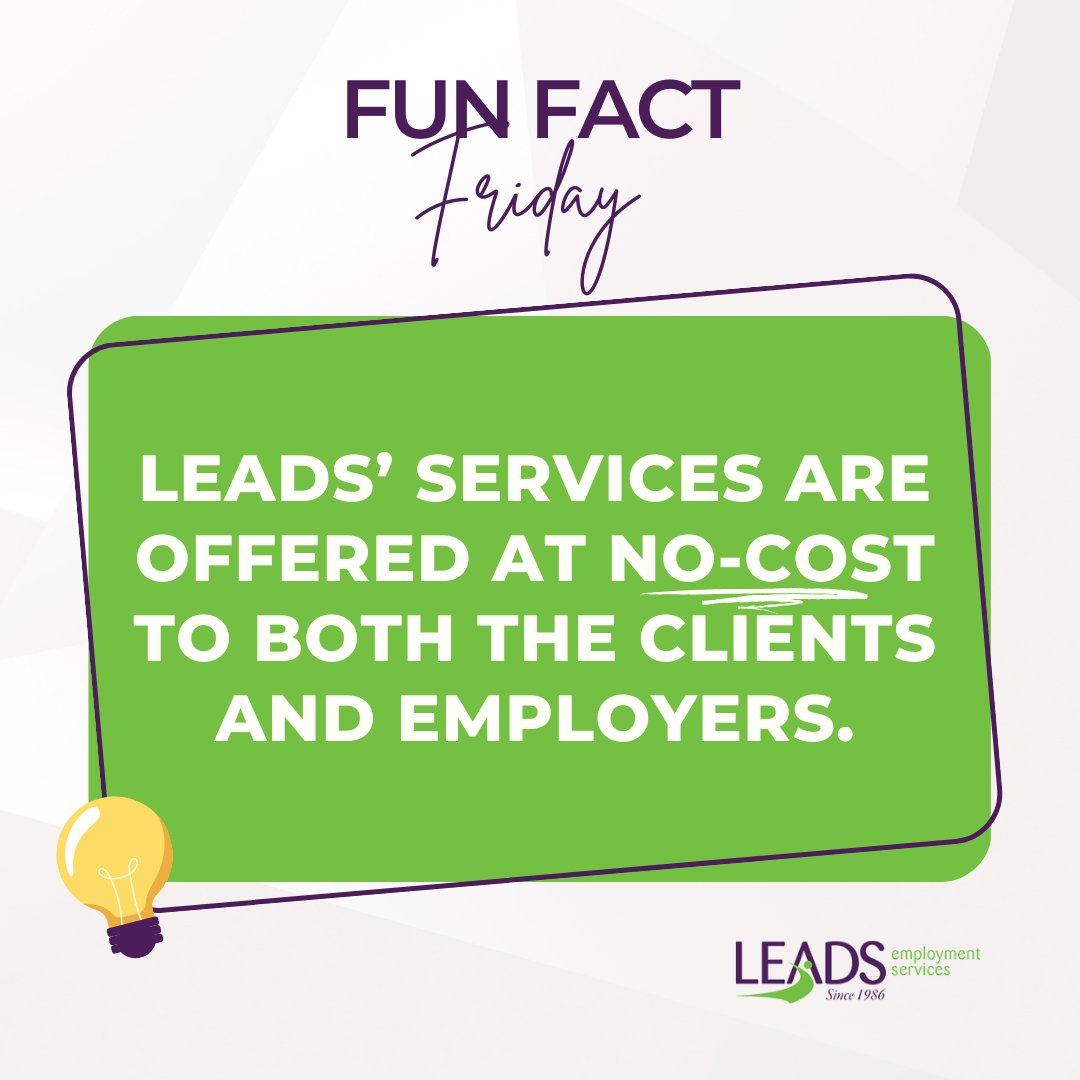 LEADS Employment tweet media