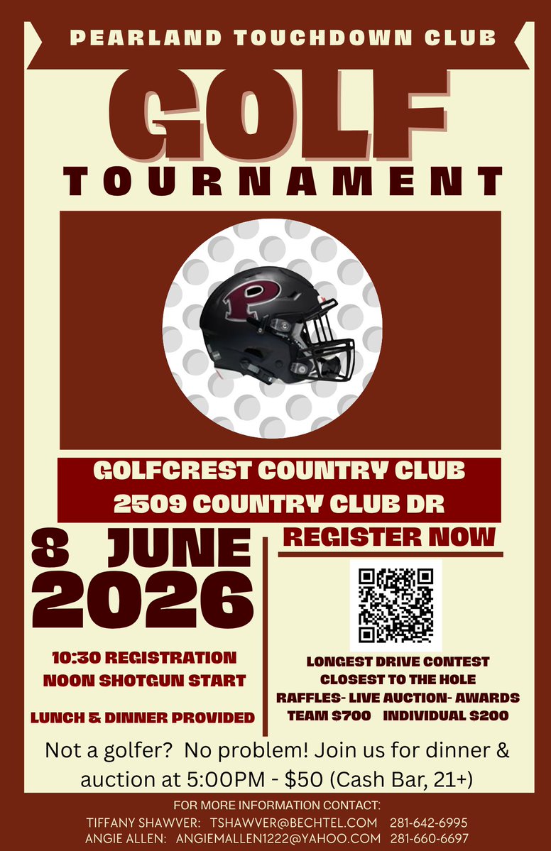 Pearland Touchdown Club tweet media