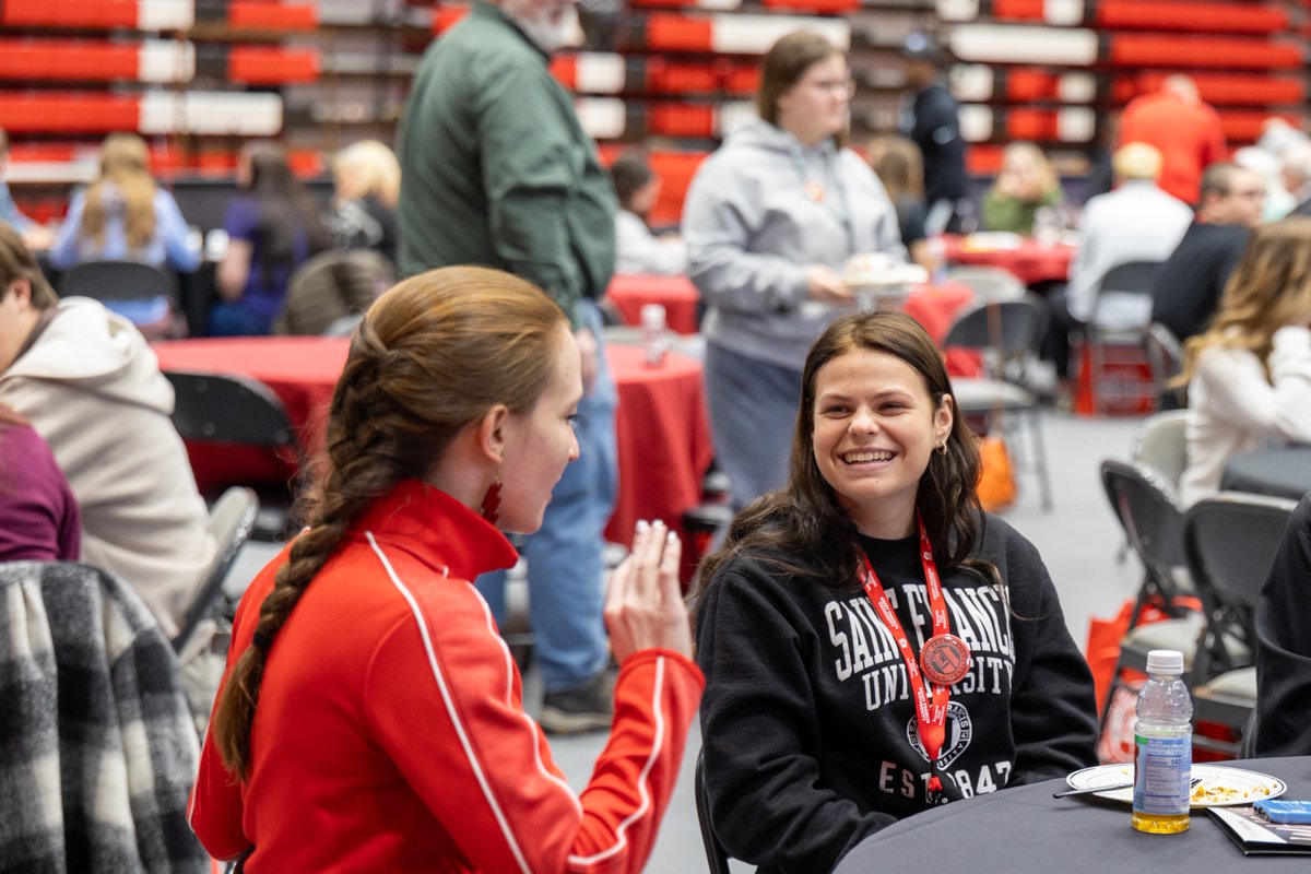 Saint Francis U tweet media