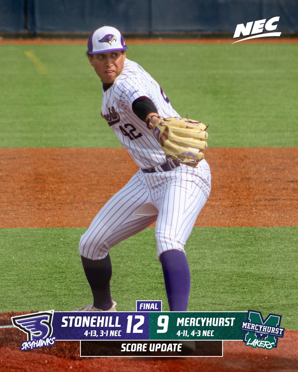 Stonehill Baseball tweet media