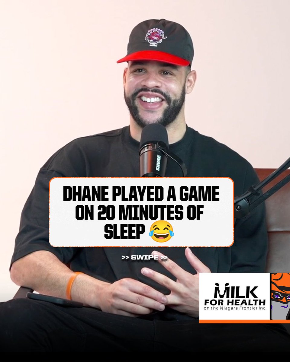NLLBandits's tweet photo. Sleep is overrated for The Great Dhane! 😴

Watch the latest episode of The Dhane &amp; Josh Show » https://t.co/GEjhJCz8IX https://t.co/kbC9aiLDHB