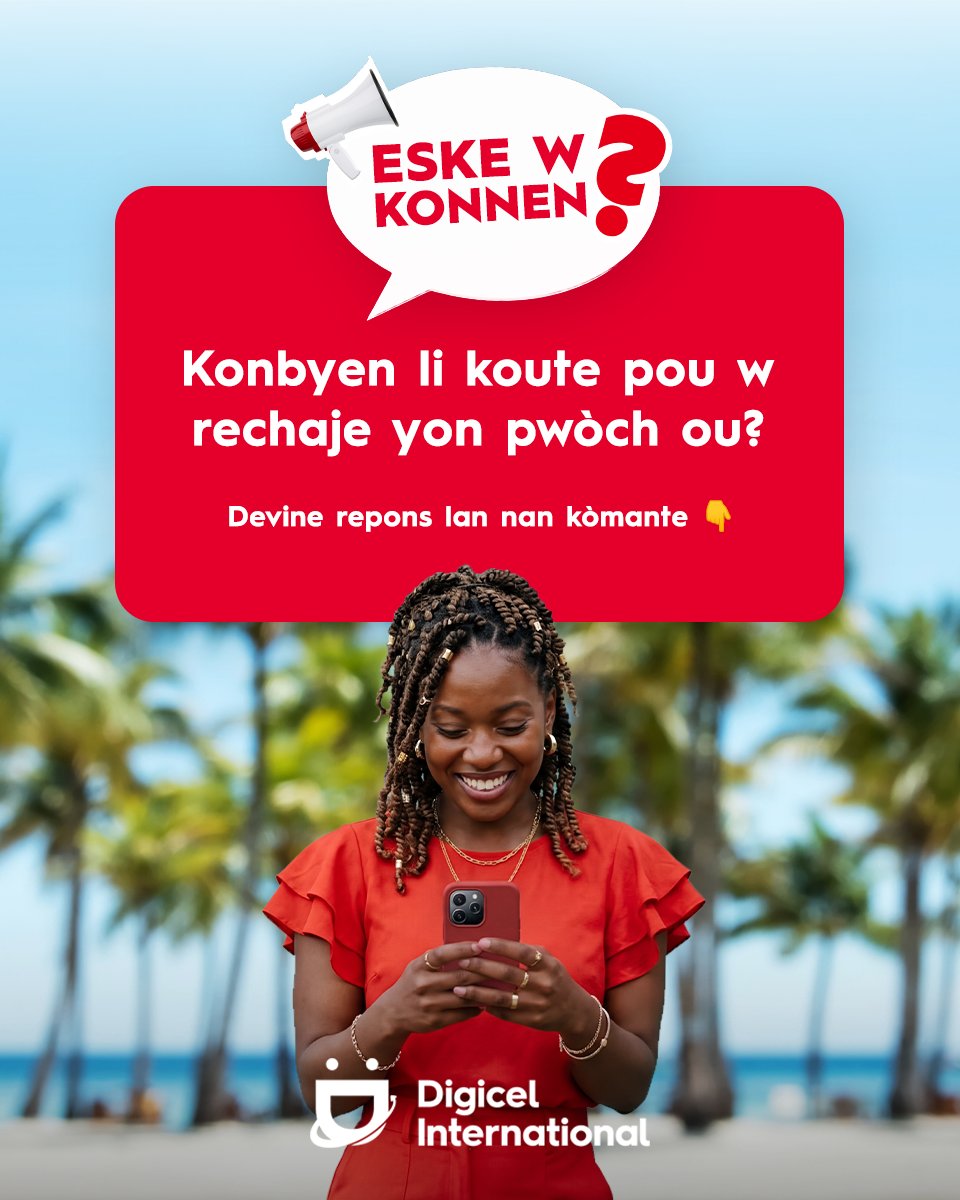 Digicel Haïti tweet media