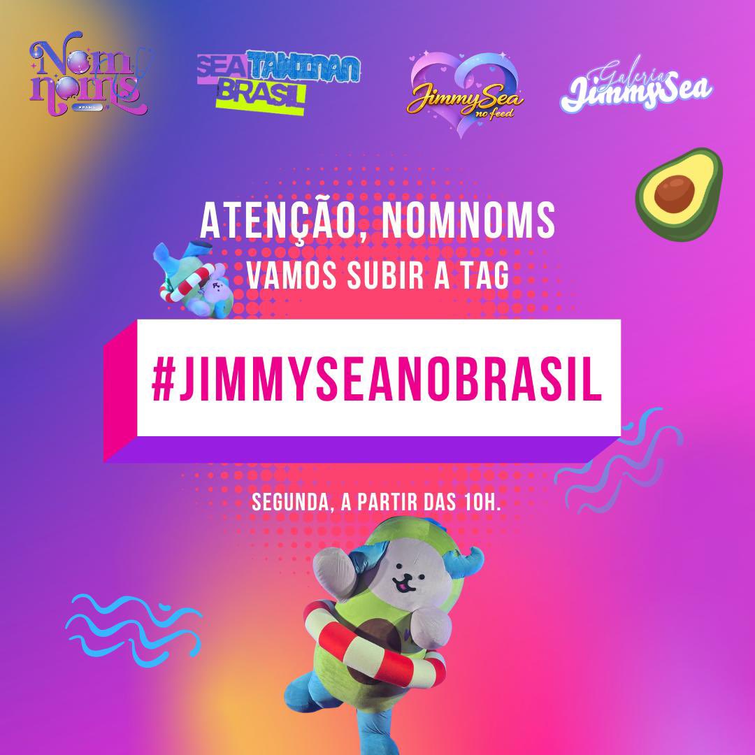 JimmySeanoFeed's tweet photo. 🚨 ATENÇÃO, NOMNOMS BRASILEIRAS! 🇧🇷💜🩵

Nesta segunda-feira, a partir das 10h da manhã, vamos nos unir para levantar a hashtag:

#JimmySeaNoBrasil

A participação de cada fã brasileira é muito importante! 🥹✨
Se queremos trazer os JimmySea para o Brasil e mostrar a força do nosso fandom para um fanmeeting, precisamos fazer barulho juntos! 📣💥

Vamos mostrar o quanto o Brasil ama esses dois e o quanto estamos prontos para recebê-los com todo o carinho do mundo! 💜🩵

📅 Segunda-feira
⏰ A partir das 10h
🏷️ #.JimmySeaNoBrasil

Contamos com todas vocês, Nomnoms!
Vamos fazer essa hashtag subir e mostrar que o Brasil está esperando por Jimmy e Sea! 🇧🇷😭✨

*As páginas que que queiram participar do mutirão são super bem vindas para se juntar a nós 🥹*

JUNTAS POR JIMMYSEA NO BRASIL!💜🩵