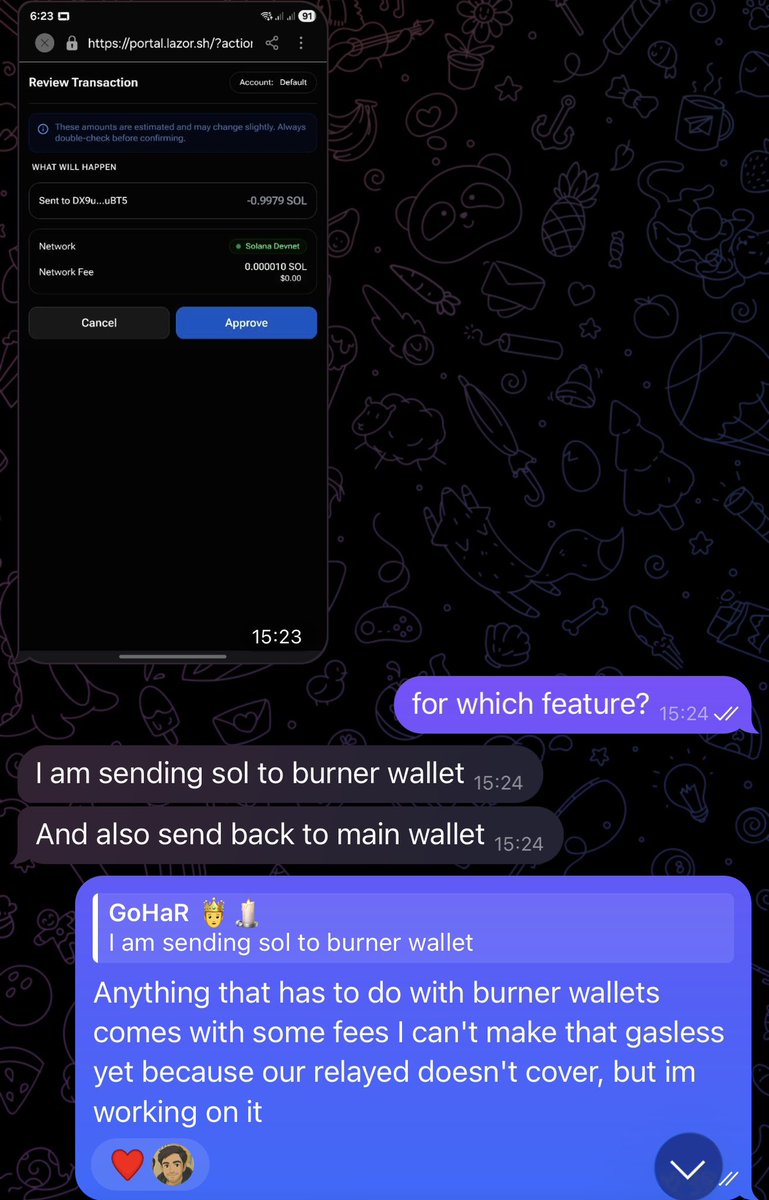 seedless_wallet's tweet photo. Devnet beta is live 📣🔥

Real testers. Real bugs. Real fixes

Passkey login, gasless sends, no seed phrases - working on real devices right now

Not everything is perfect yet. That's the point

Mods and early supporters are breaking things so you don't have to

See feedbacks: https://t.co/ixFoF1WXsw