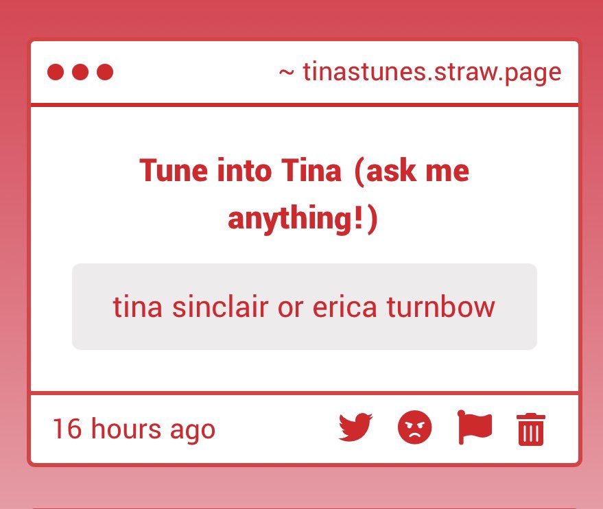 tina turnbow shady facts 🥧 tweet media