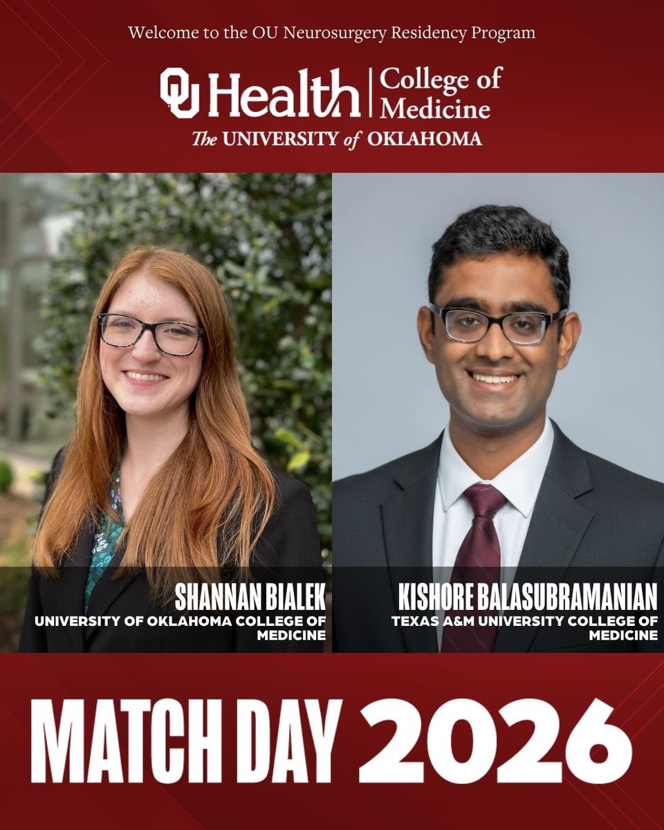 University of Oklahoma Neurosurgery tweet media