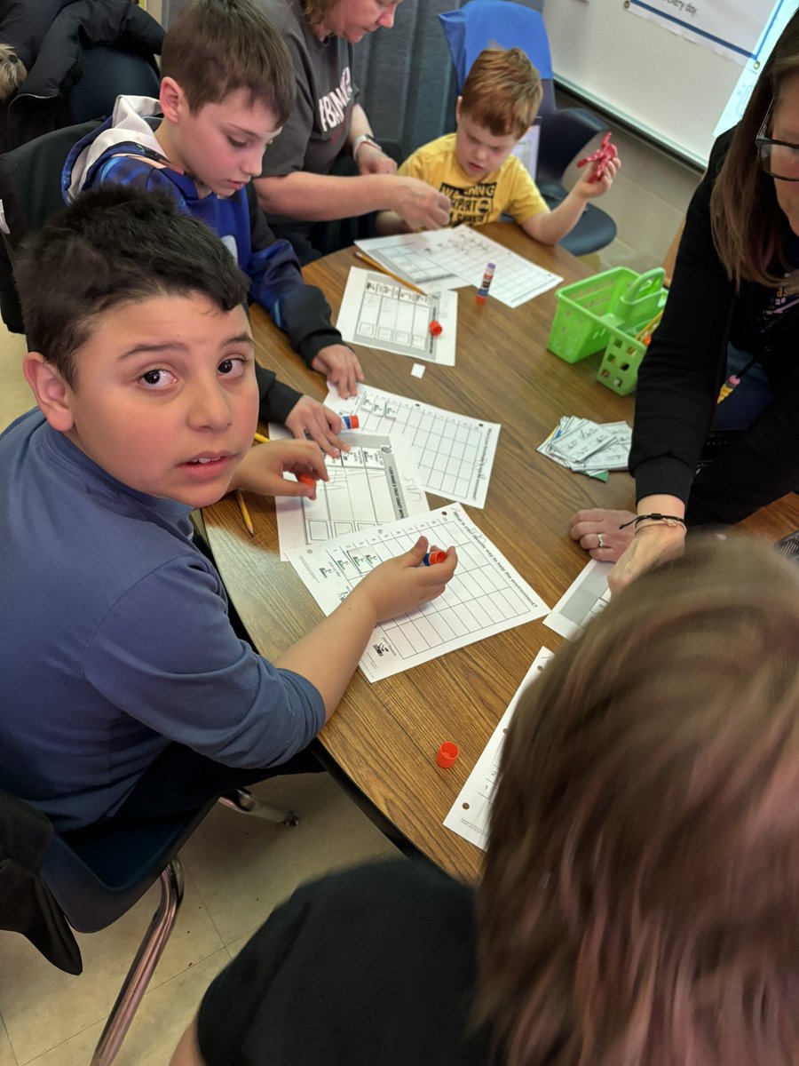 PCSDdentzler's tweet image. Students in Mrs. Egan’s room working on creating tally charts and pictographs from their survey information.   #PCSDProud #DentzlerEagle #AlwaysLearning.