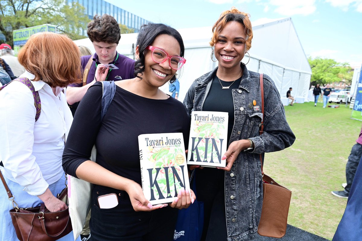 NOLAbookfest's tweet photo. In a city known for its joie de vivre, the New Orleans Book Festival is quickly building a reputation as a destination for joie de lire, too. 📚

Read the recap from this year's NOLA Book Festival: https://t.co/1DDMx6yOzi https://t.co/9EzAy6HoDU