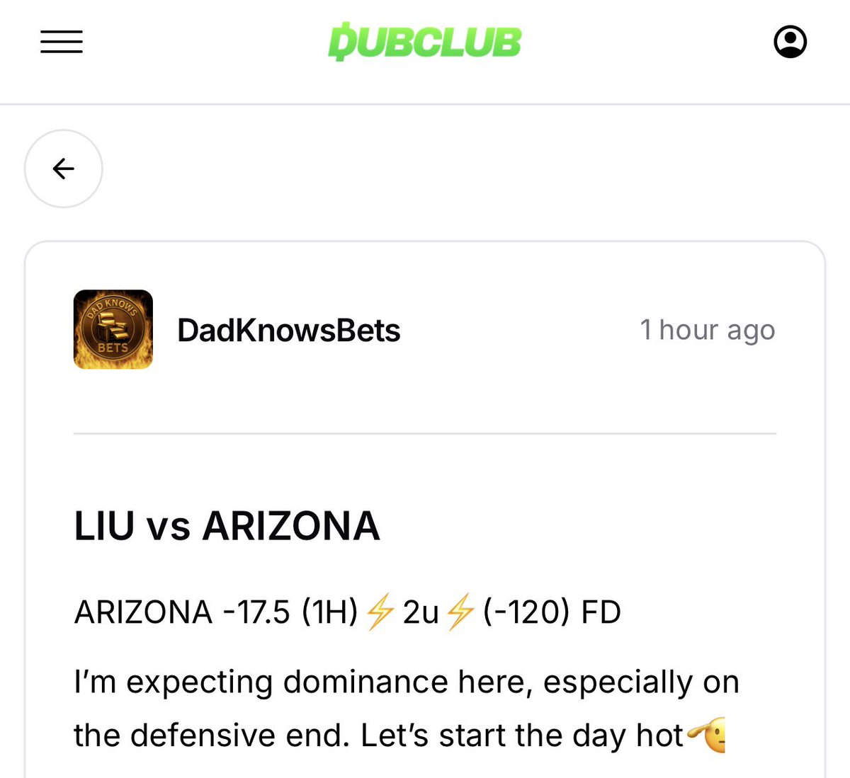 Dad Knows Bets tweet media