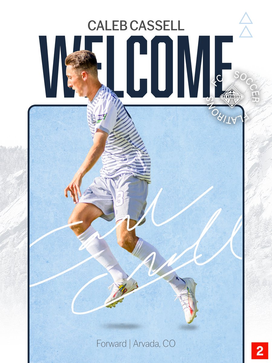 flatirons_fc's tweet image. 𝑾𝑬𝑳𝑪𝑶𝑴𝑬 𝑩𝑨𝑪𝑲, 𝑪𝑨𝑳𝑬𝑩!

A couple of seasons down at Central Methodist University, Cassell is back this summer!

(Pending league and federation approval)

#UpTheIrons | #Path2Pro