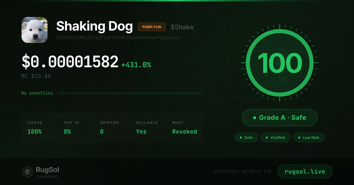 RugSol Scanner tweet media