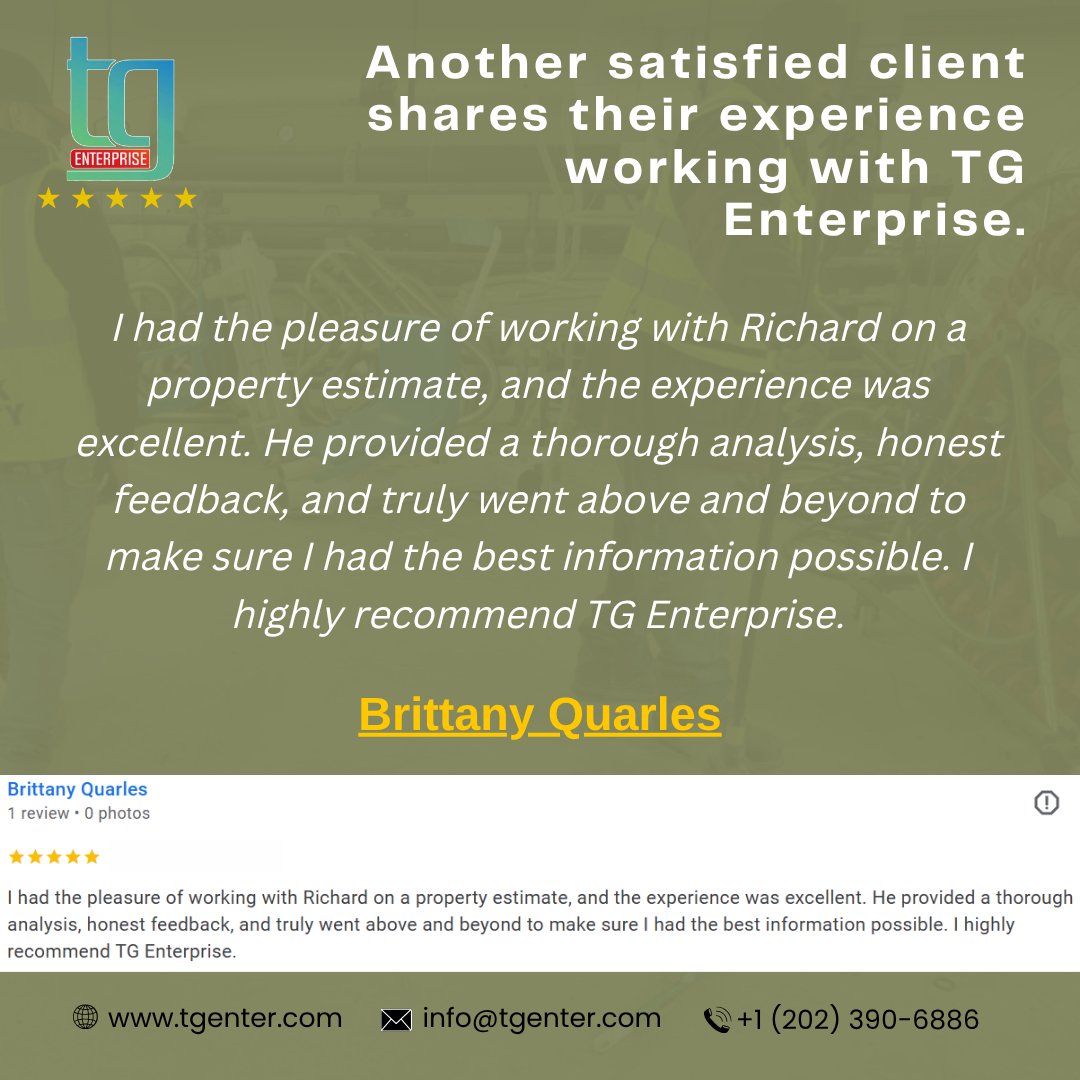 tg_enterprise's tweet image. Serving Washington DC, Maryland, and Virginia with quality you can count on.
Contact us today and experience the difference.
#WashingtonDCServices
#DMVContractor
#DemolitionServices
#JunkRemovalDC
#PropertyCleanout
#ConstructionCleanup
#DemolitionContractor
#HomeImprovementDC