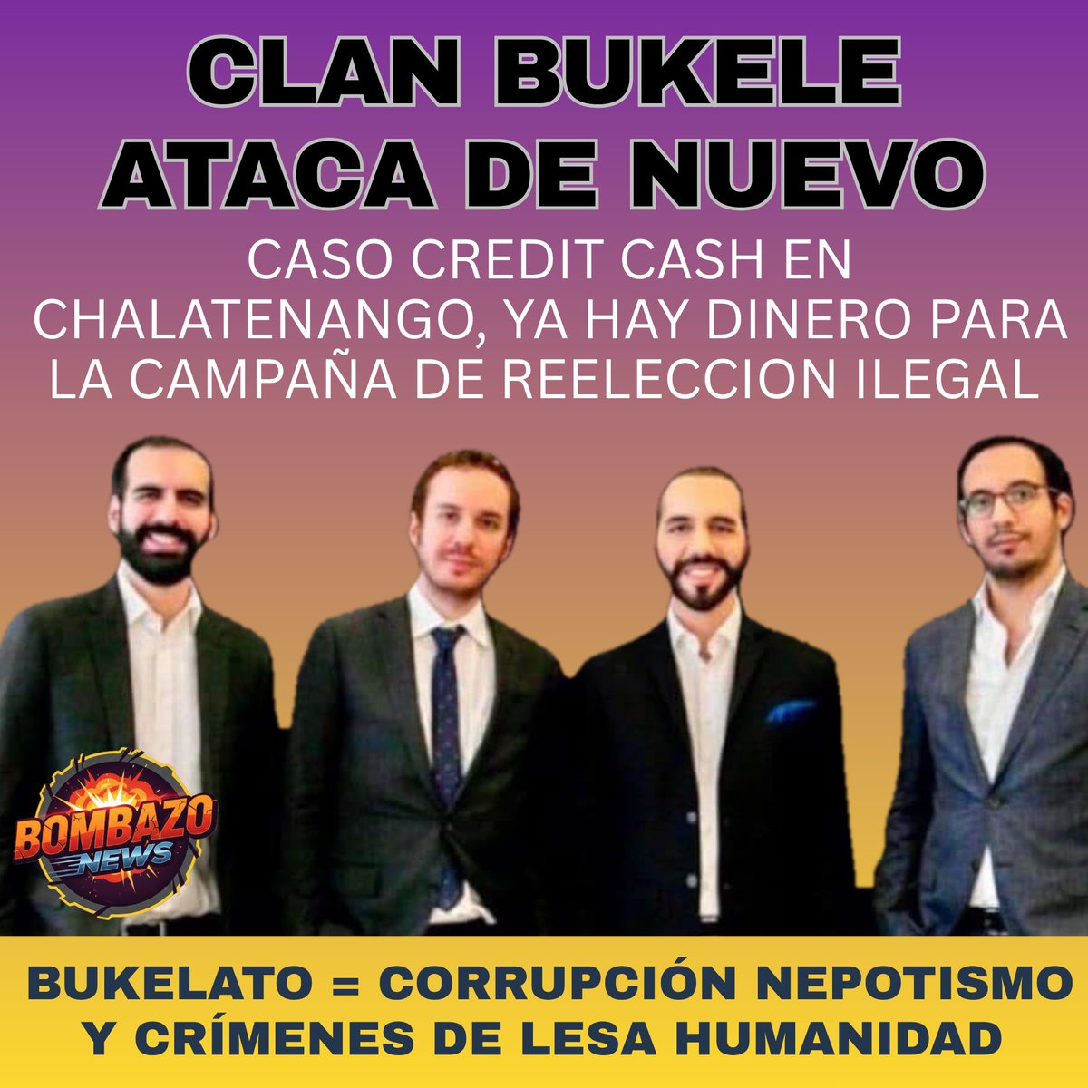 BOMBAZO NEWS by Oscar Landaverde tweet media