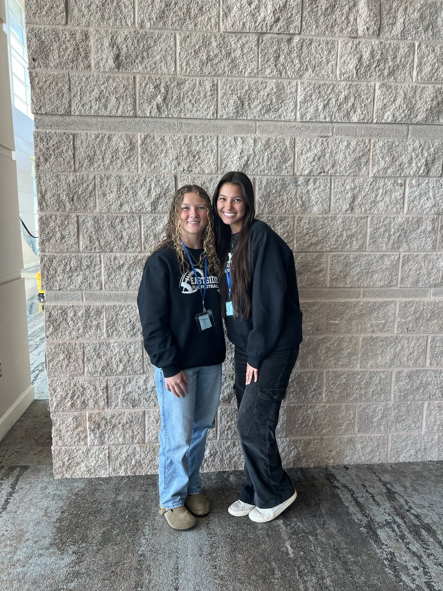 ChampYoung1's tweet photo. Alyssa Guerrero and Ragen Seabolt represented Eastside at the GHSA Student Athlete Leadership Conference in Macon, GA. 
They connected and collaborated with over 375 athletes from across the state, strengthening their voices as student leaders. https://t.co/CVsiDyVZg4
