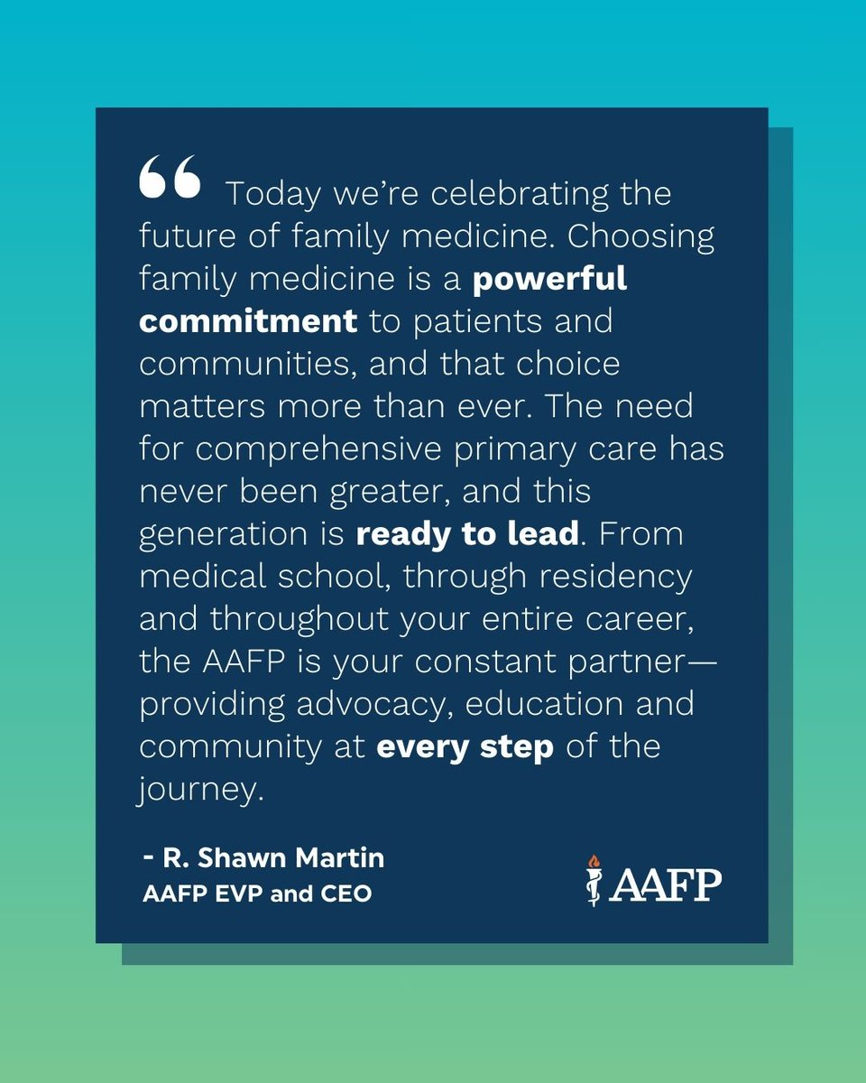 AAFP tweet media