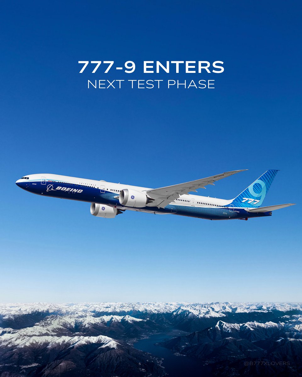 Boeing 777X tweet media