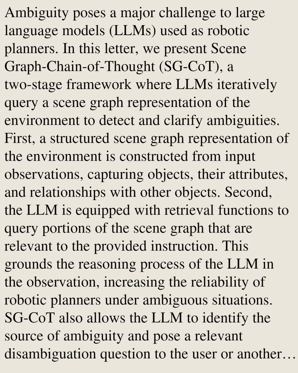 Robotics Research arXiv tweet media