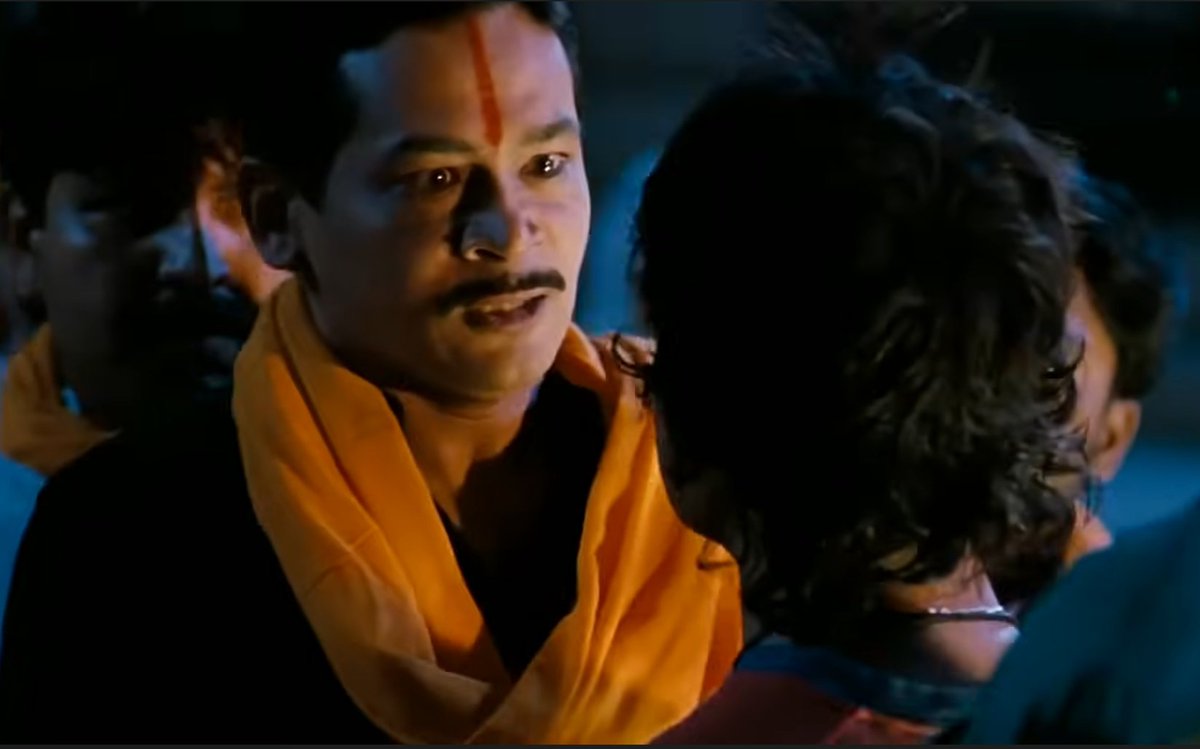 ImperialBharat's tweet photo. When saffron gamcha and tilak were used to stereotype villains, it was called bold storytelling. Now suddenly it's keep religion out of movies? https://t.co/zyvpGAtfAR