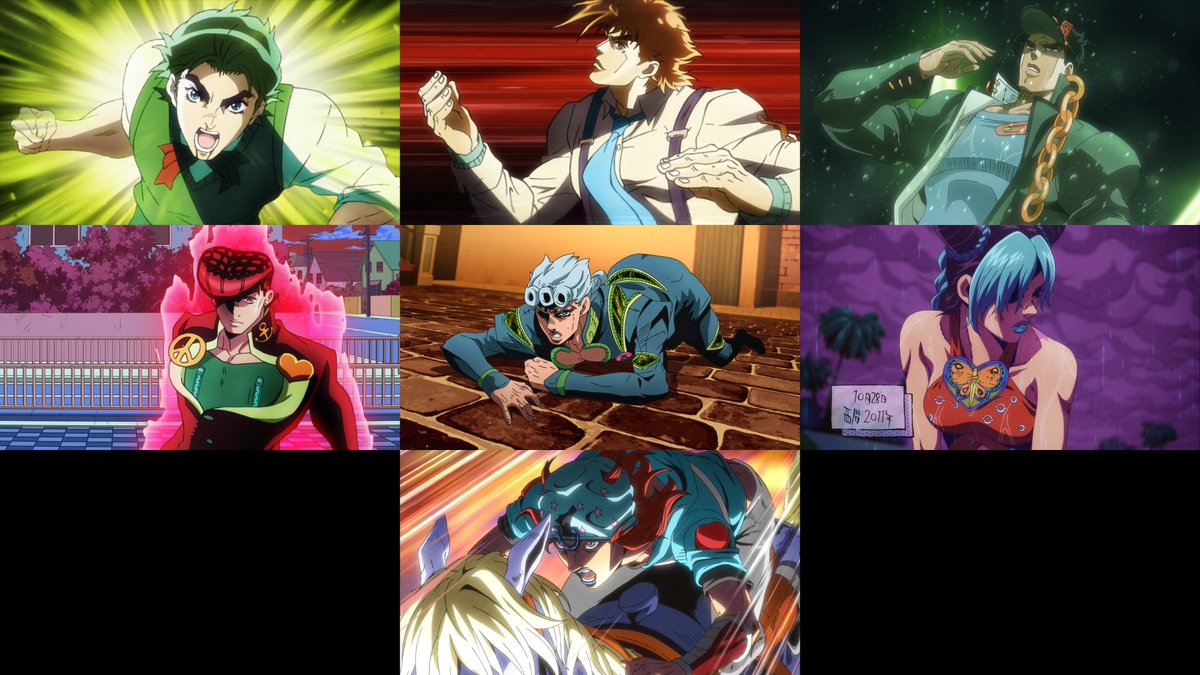 JoJo's Bizarre Visual Design tweet media