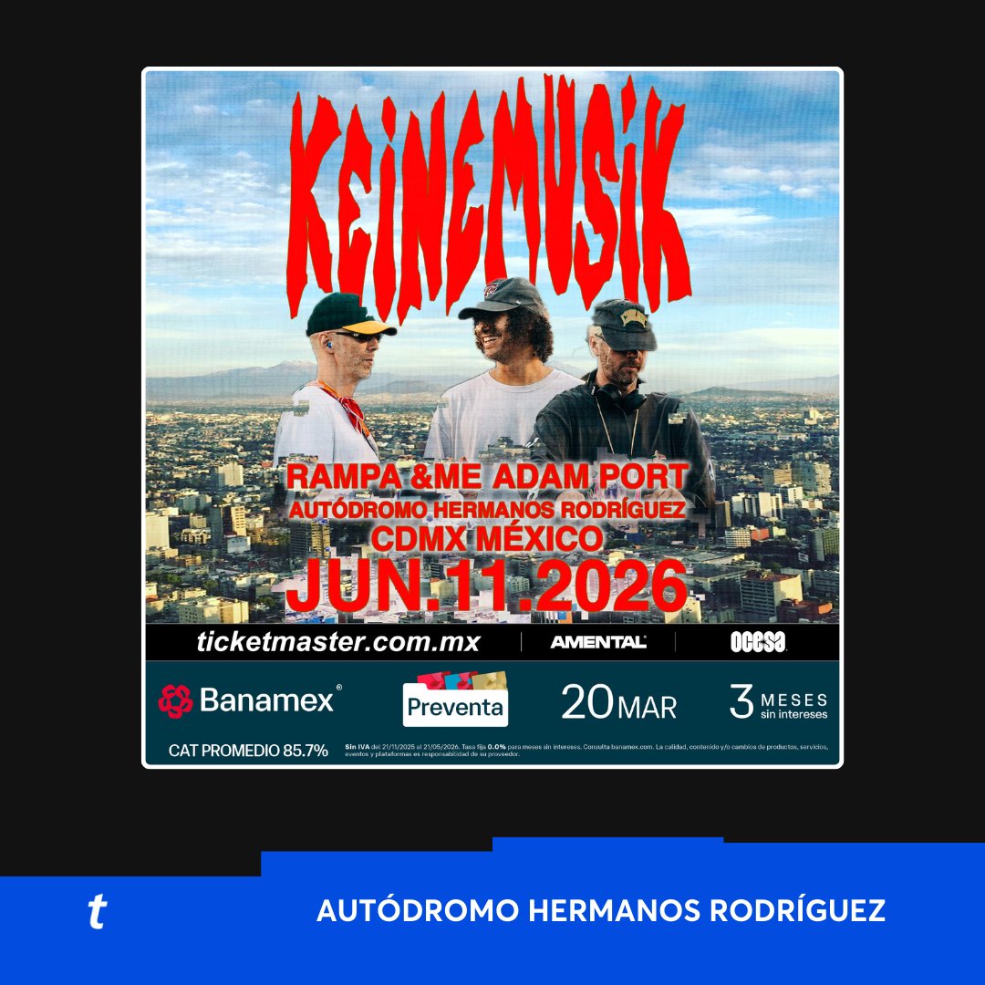 Ticketmaster México tweet media