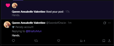 Queen Annabelle Valentine tweet media