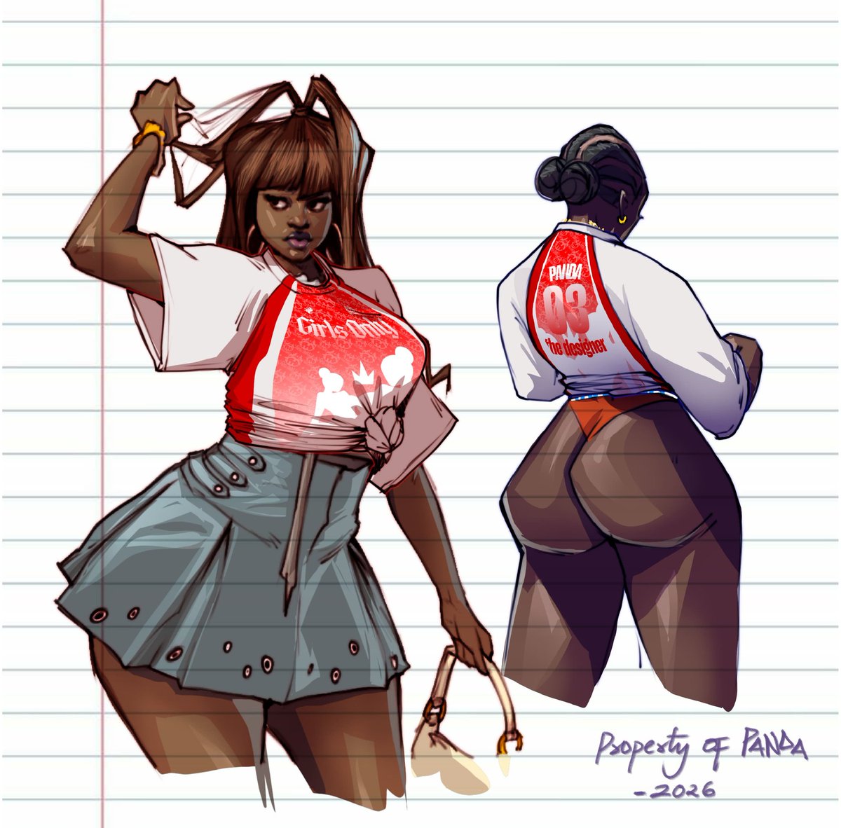 pandathedesigner 🔥| 2D/3D fashion Designer tweet media