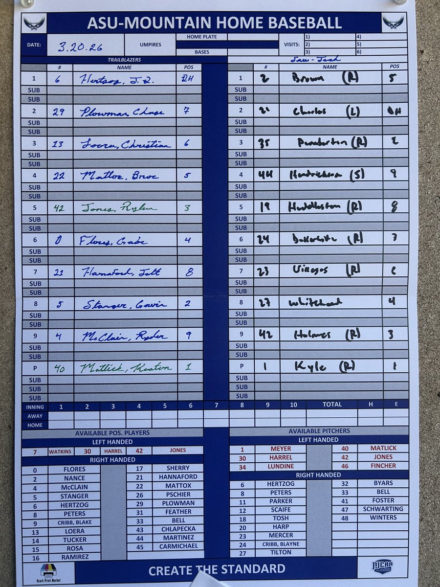 ASUMH Baseball tweet media