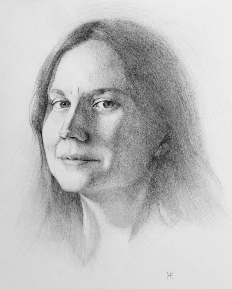 Self portrait by Mastering 2026 Scholar Aliciane.