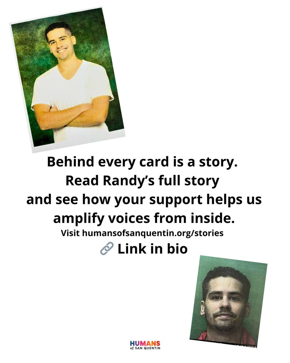 He entered prison at 16.
Prison taught him how to be an inmate.
Years later, Randy Thompson is the Art Director for Humans of San Quentin helping others inside share their stories.
"I wasn’t learning how to be a man. I was learning how to be an inmate."
Age 30
Incarcerated 16 yrs