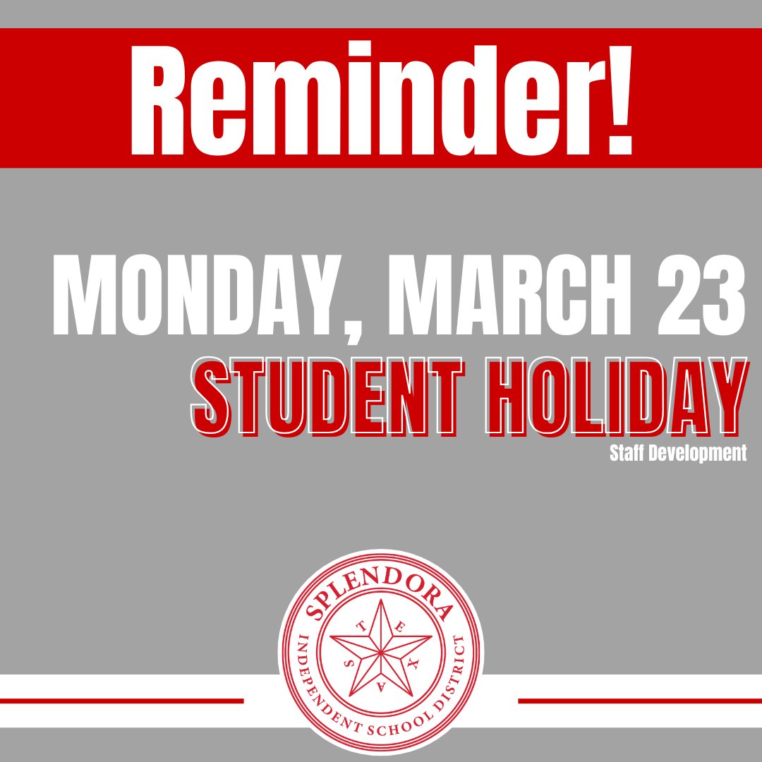 Splendora ISD tweet media