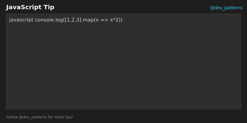 DevPatterns tweet media