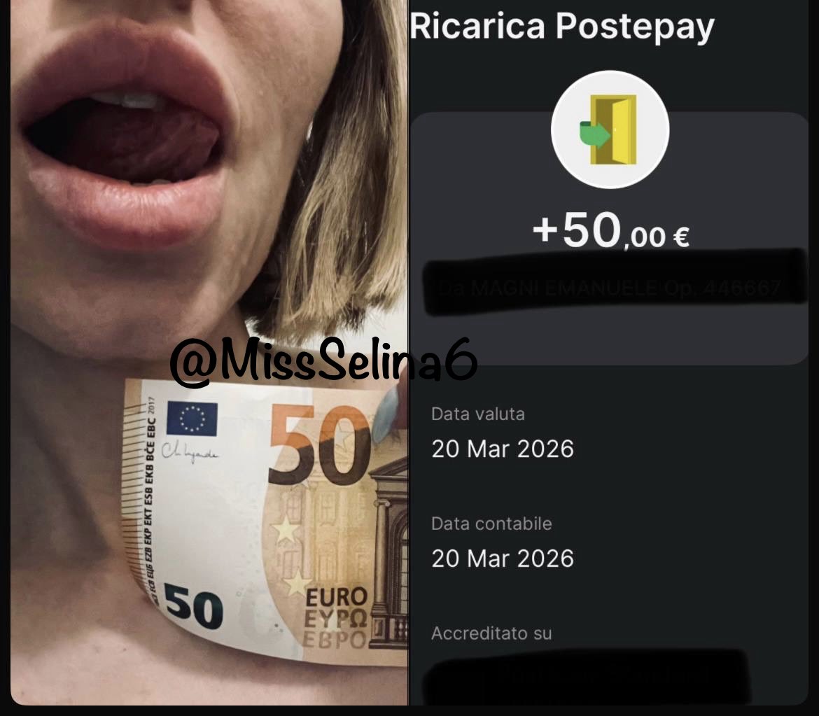 Il povero <a href="/ema3418/">BS</a> non vive: investe ogni respiro per finanziare ogni Mio trattamento. È devozione pura, ormai. Perché un corpo di marmo non nasce: si costruisce con tempo, disciplina… e il suo portafoglio da scrovacca. #findom