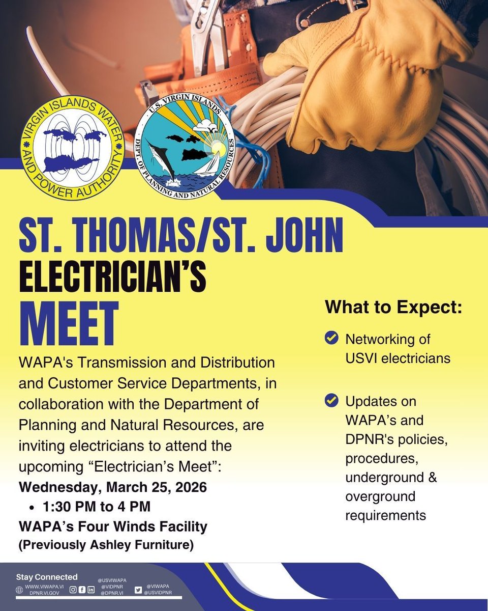 Virgin Islands Water & Power Authority tweet media