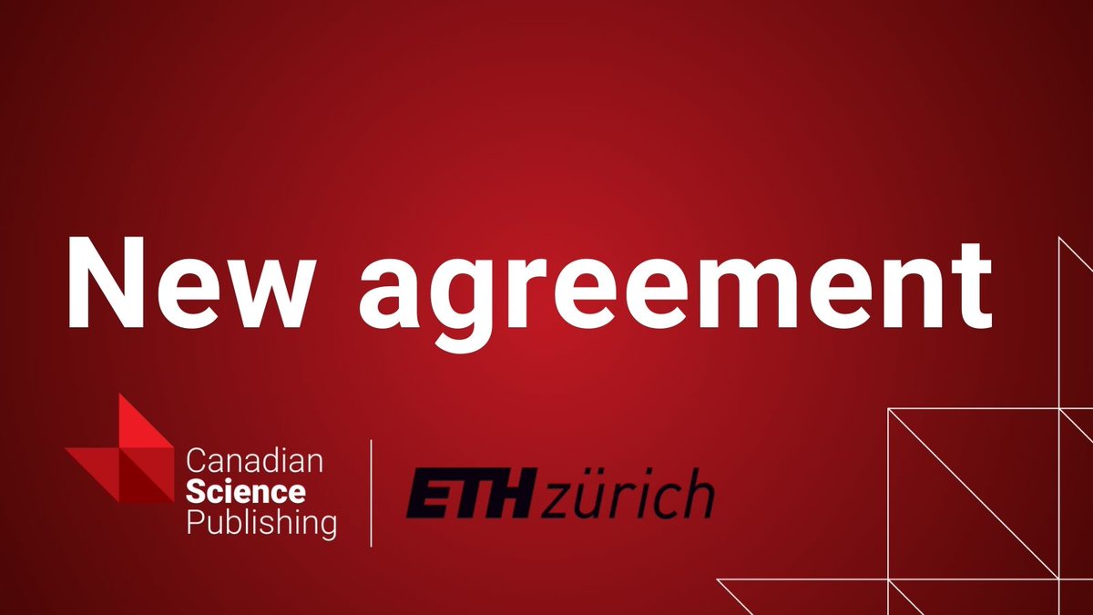 Canadian Science Publishing tweet media