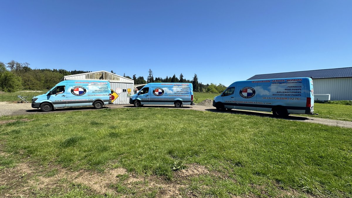 comfortheating_'s tweet photo. Spring is here!

The days are growing longer, and the weather is getting warmer. Before summer sneaks up on you, spring is a great time to schedule an AC tune-up and make sure everything’s ready to go when the heat arrives. ☀️🌷

https://t.co/BrBz5c8zWr https://t.co/wxm8HuPSkc