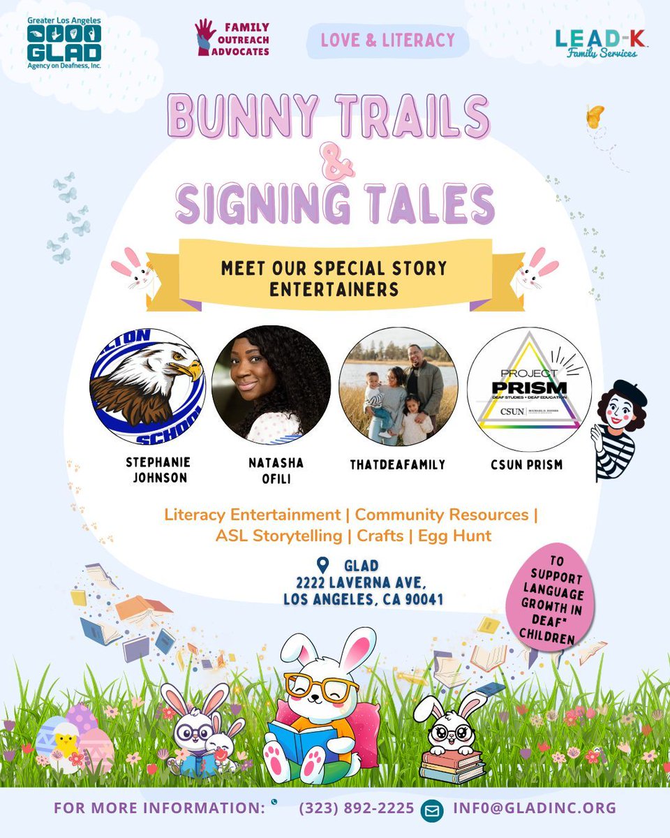 Greater Los Angeles Agency on Deafness (GLAD) tweet media