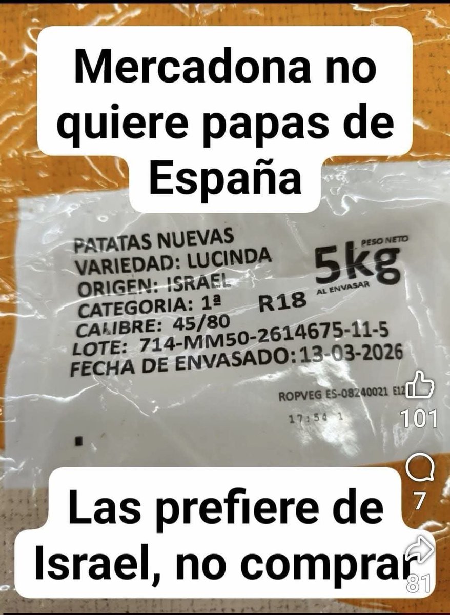 ATatoles's tweet photo. @Mercadona si viviera Hitler traeríais carne humana de Alemania. https://t.co/jqcgrMOwQm