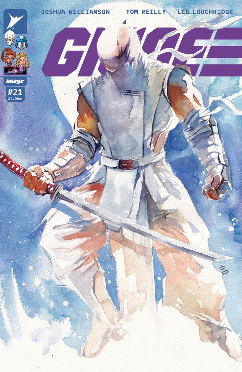 ComicCrusaders's tweet image. Storm Shadow and Scarlett are stepping back into the fire in G.I. JOE #21. @Skybound, @ImageComics, and @Hasbro just dropped preview pages and variant cover heat for this massive rematch. Round Two hits April 15, 2026. #GIJOE #StormShadow #Scarlett #EnergonUniverse #ComicBooks