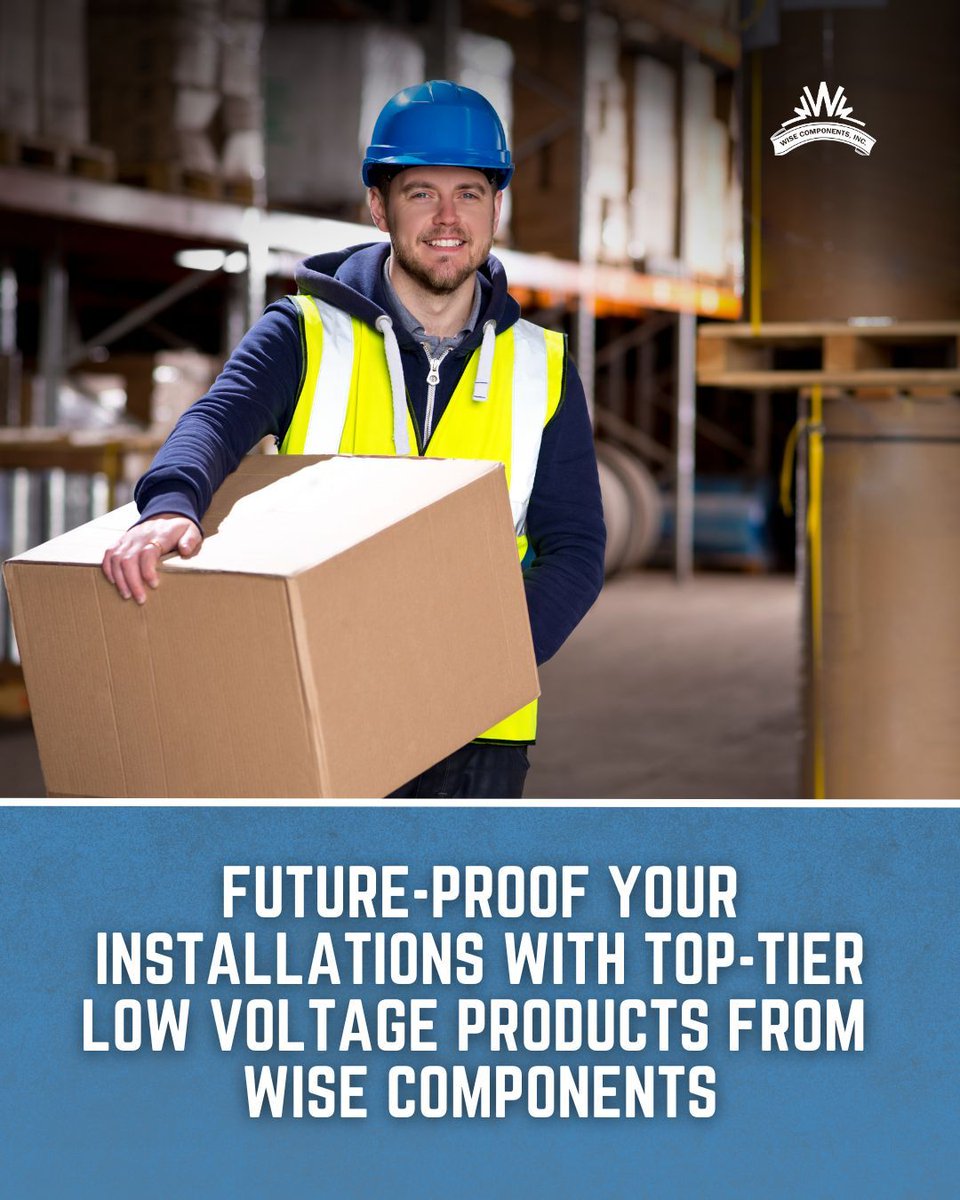 Ready for the Future? 🔮

Future-proof your installations with top-tier low-voltage products from Wise Components. Stay ahead of the curve with cutting-edge solutions. 

#FutureProof #TechSavvy #WiseComponents