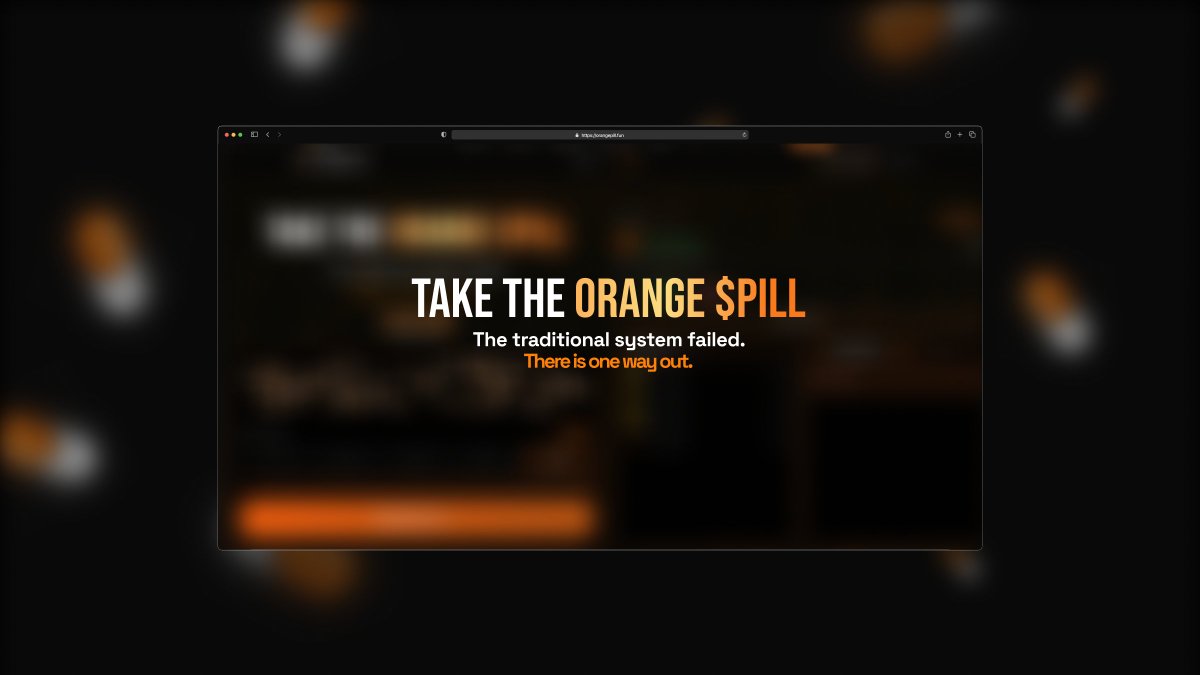 Orange Pill 🍊💊 tweet media