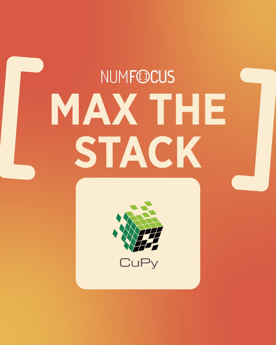 NumFOCUS tweet media