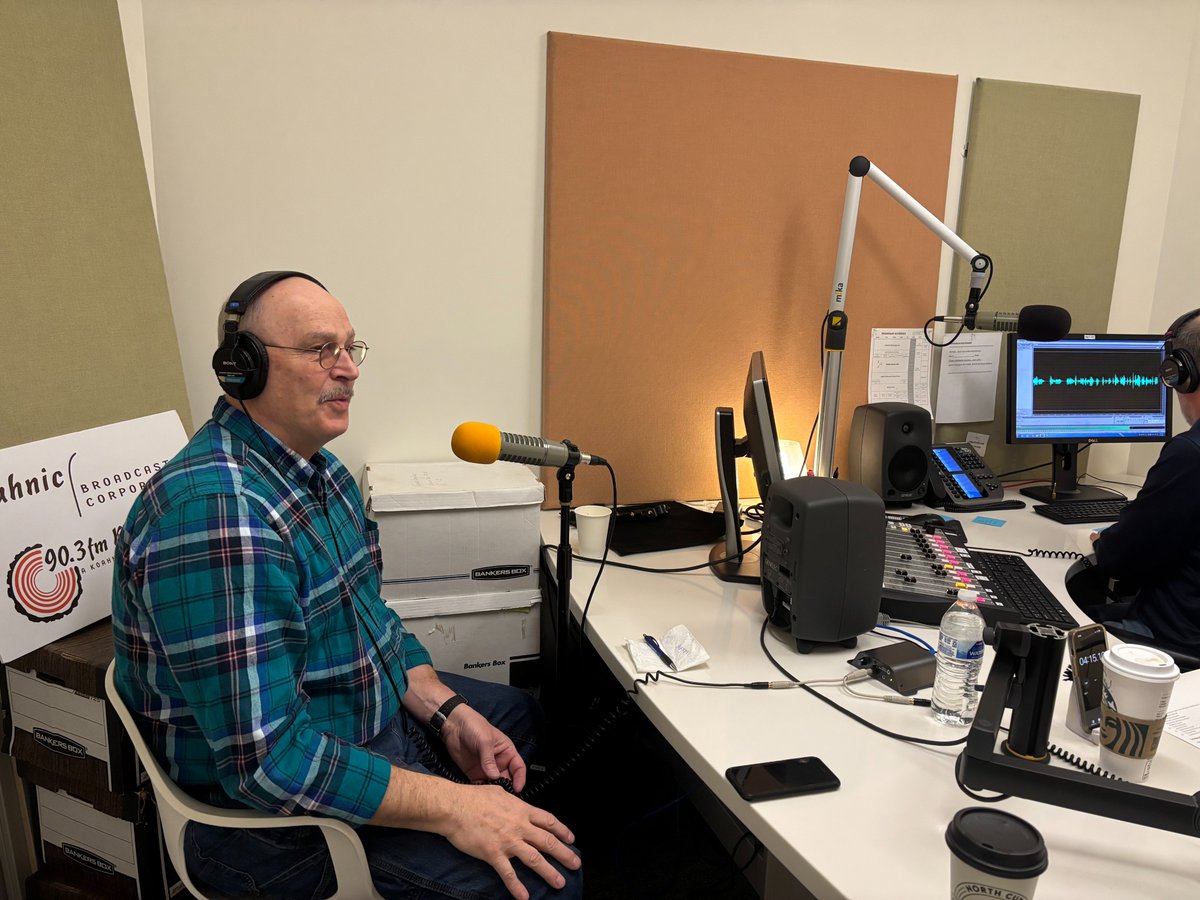 Click4Governor's tweet photo. Had a great time this morning with Ivan Moore on the Wilderness Playlist, talking about growing up all over Alaska, coming from a family of musicians, and having none of the musical talent myself! Those roots shaped who I am: hard work, creativity, and a deep love for this state. https://t.co/tKIU8oKYsI