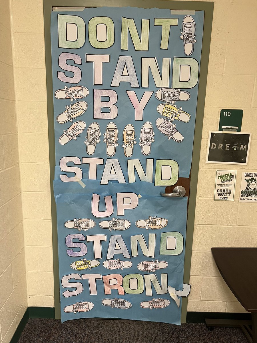 melissadfoster1's tweet photo. AHS celebrated Say Something w/10 clubs participating in the door decorating contest. Congratulations Striving Artists Program for winning & Alison Fedor who won the online scavenger hunt. Your voices matter.
@AHS_DrPach
@DrPMilcetich
@sandyhook https://t.co/n6kJggzULq