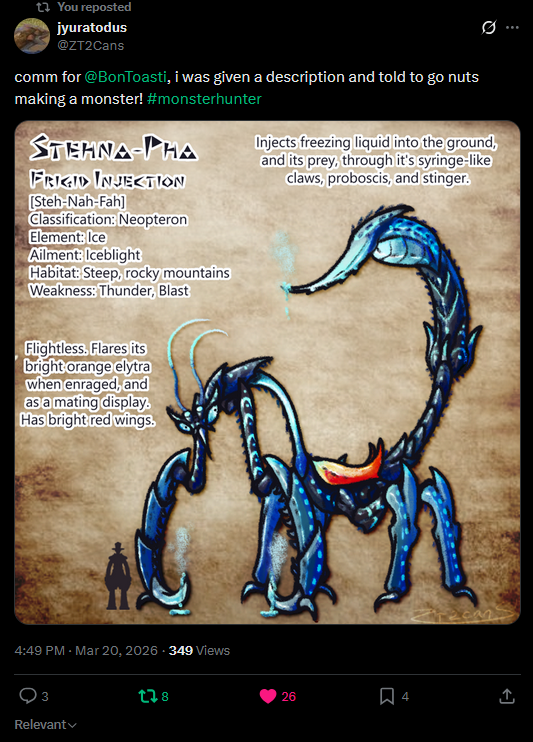 ToastiBoon (The BIGGEST Jin + Godmantle Bug) tweet media